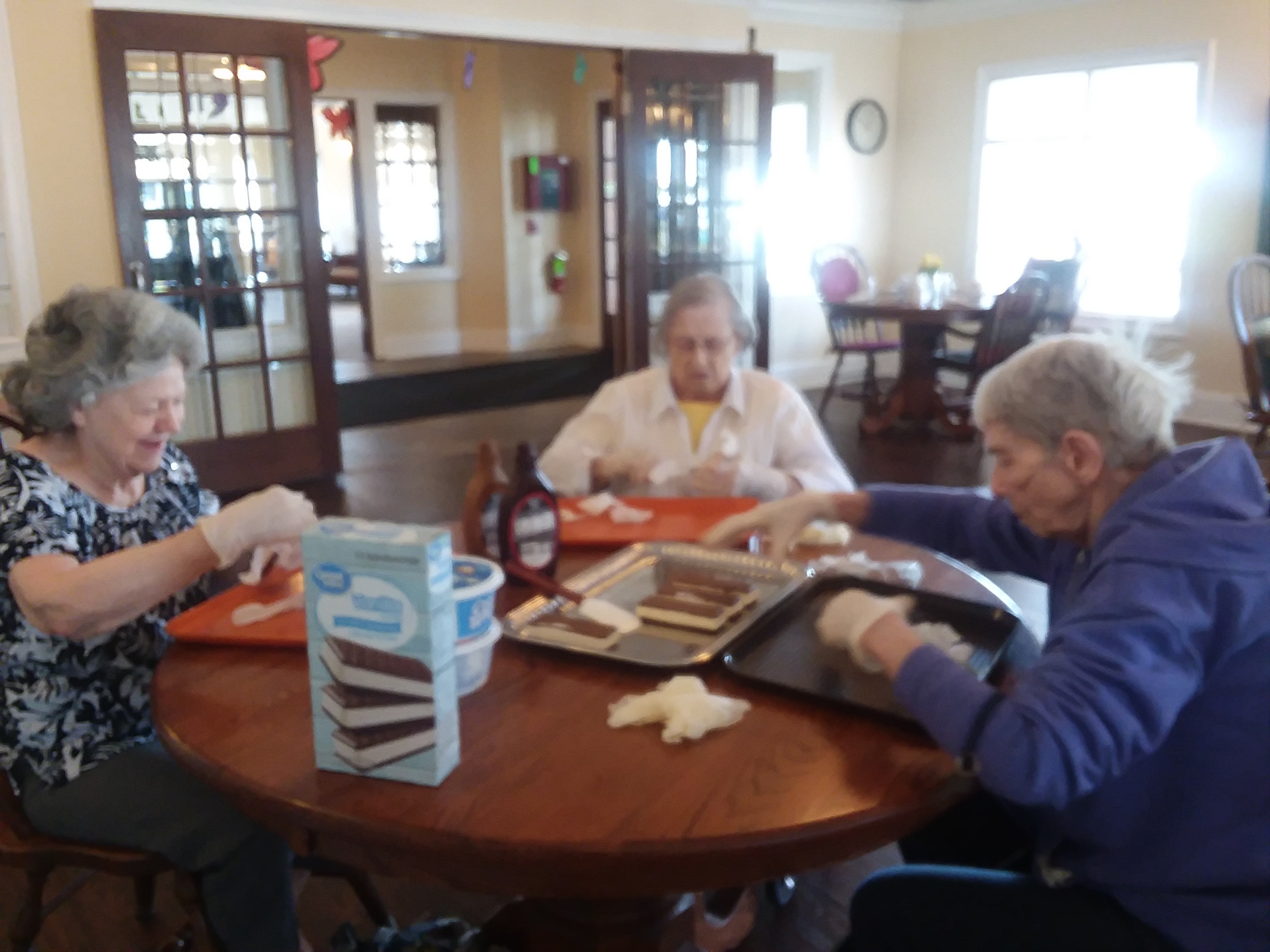 Ice Cream Sandwich Cake Premier Senior Living Llc