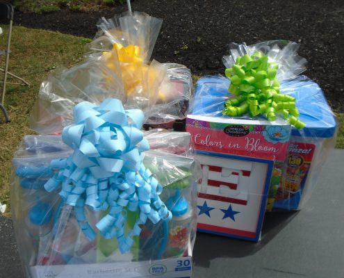 raffle prizes at picnic