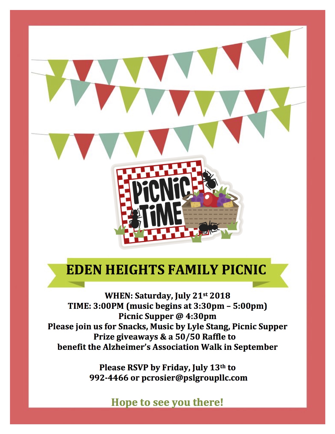 family summer picnic premier senior living llc