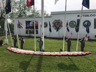 waterloo memorial post